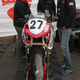 Members of the Buckeye Current Racing team prep the car to run up Pikes Peak.